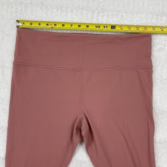 Athleta Ultra High Rise Elation 7/8 Tight Leggings XL Pink Rose Athletic Workout - Picture 6 of 8